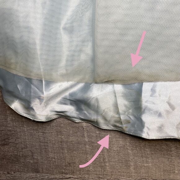 XSCAPE Embroidered Floral Sleeveless Gown Long Formal Dress Size 4 - Picture 11 of 13